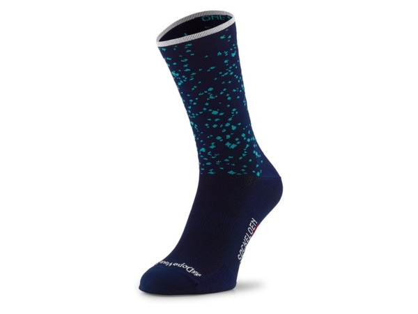 Sockeloen sok high performance painter navy Blauw