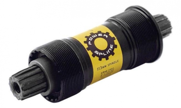 Truvativ TRAPASSET TRUV POWER SPLINE 68-113 BSA Zwart