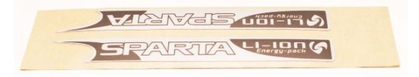 Ebp Sticker Ion Accu Pmu3 GEN2 SPA GRY Grijs