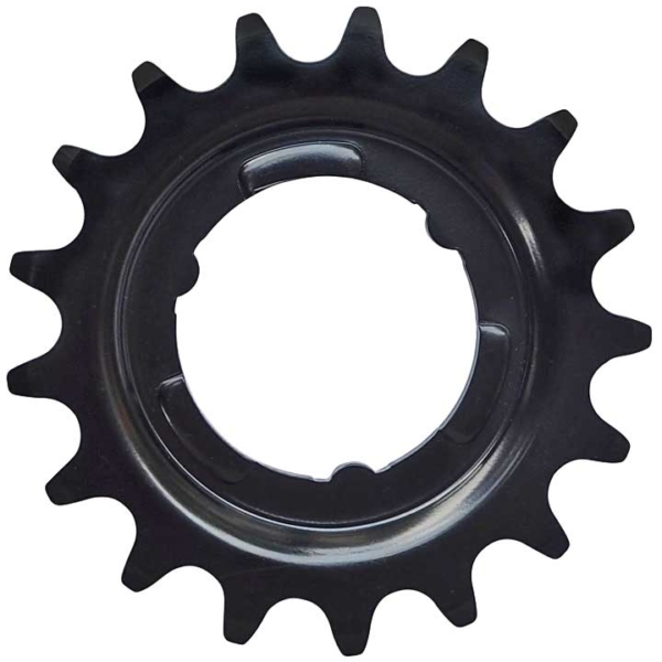 Kmc tandwiel 16T Shim 3/32 Zwart