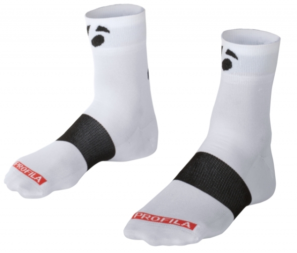 Sokken Bontrager Race 6 C m XL (46 - 48) 3-Pa White