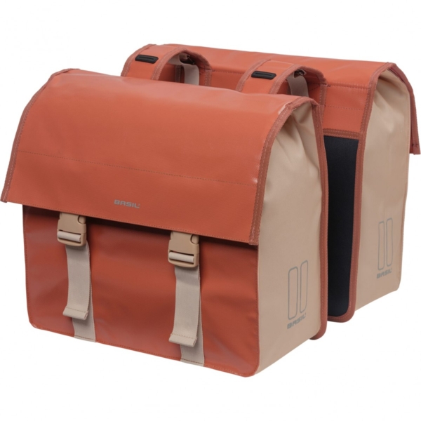Basil Fietstas Urban Load Terra Red/Rose