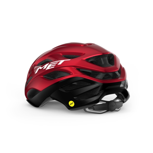 Met VALHELM ESTRO MIPS RO/ZW Red/Black Metallic