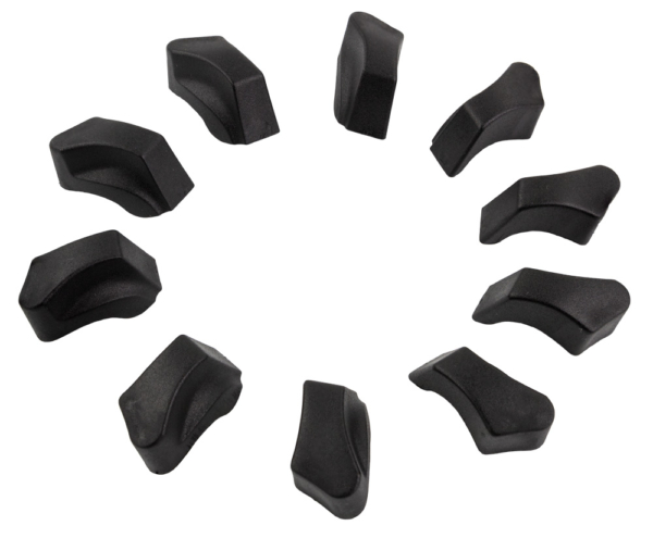Axa SLOTD KNOP BLOCK XXL PVC DS A 10 Zwart