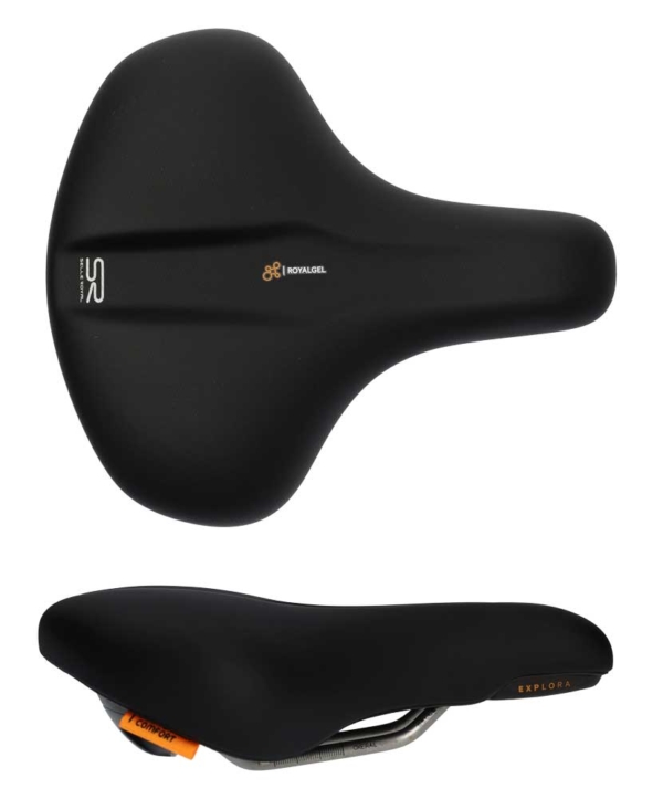 Selle Royal zadel Explora Relaxed Zwart