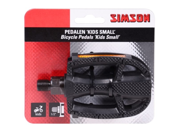 Simson pedalen Kids small 1/2 Zwart