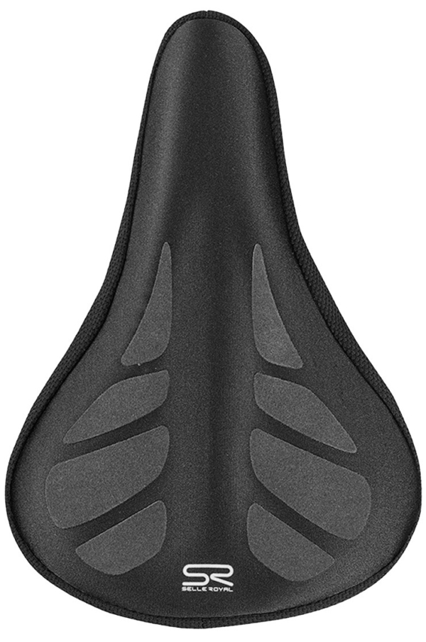 Selle Royal zadeldek met gel padding medium Zwart