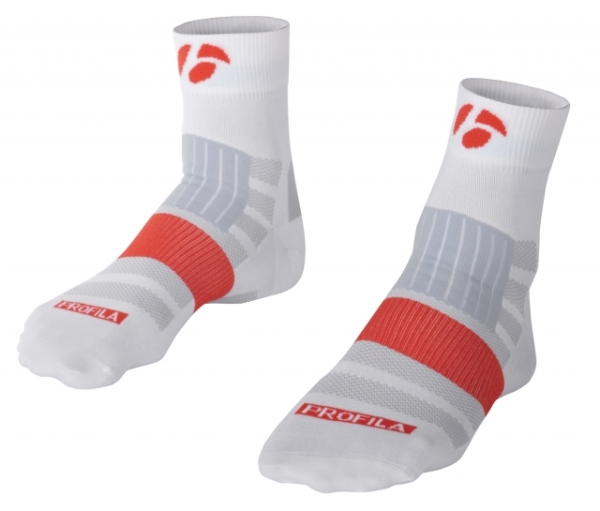 Bontrager RXL 2.5 Sock;N/A;N/A 43-45 (Large);N/A White