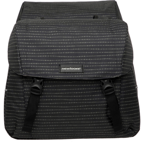 New Looxs fietstas dubbel Joli 37L Nomi Black