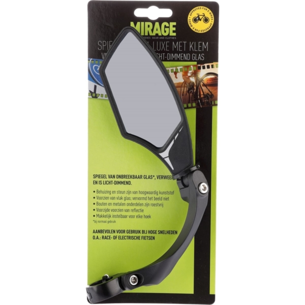Mirage SPIEGEL SPEED PEDELEC L ZW Zwart