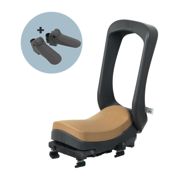 Urban Iki DUO JUNIOR REAR A M/BEV ZW/BR Bincho Black/Kurumi Brown