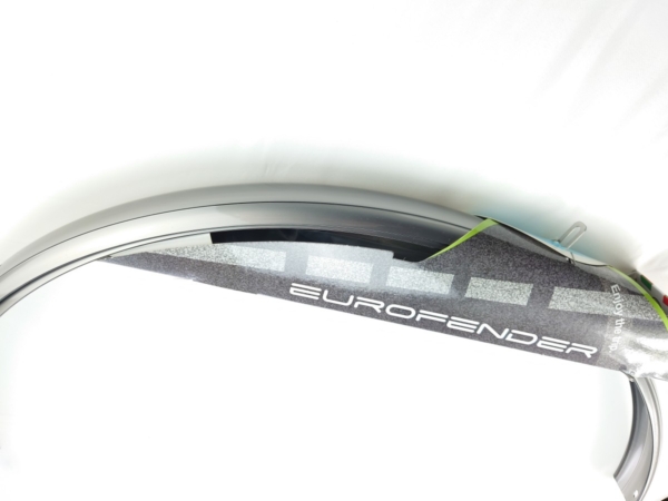 Eurofender spatbordset snello 28" 46mm smoke Zwart