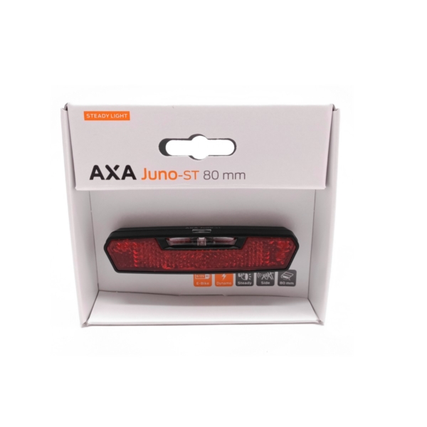 Axa achterlicht Juno auto off batterij Zwart