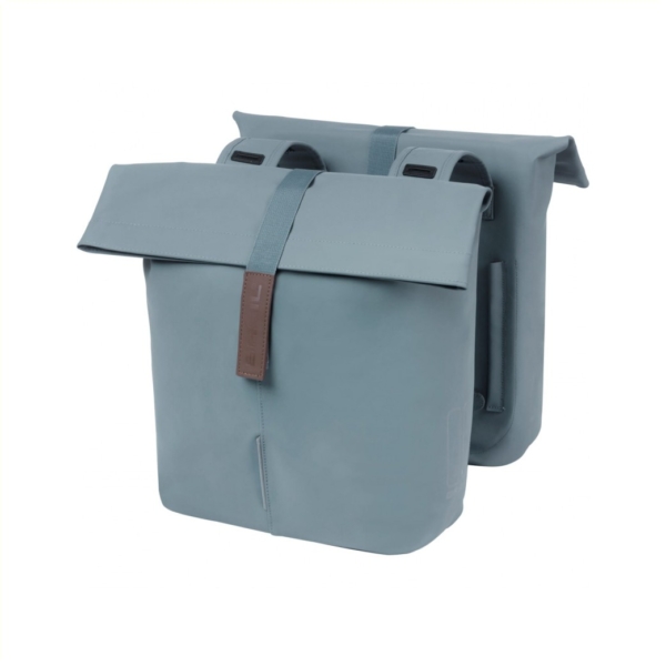Basil fietstas dubbel City 28-32L Graphite Blue