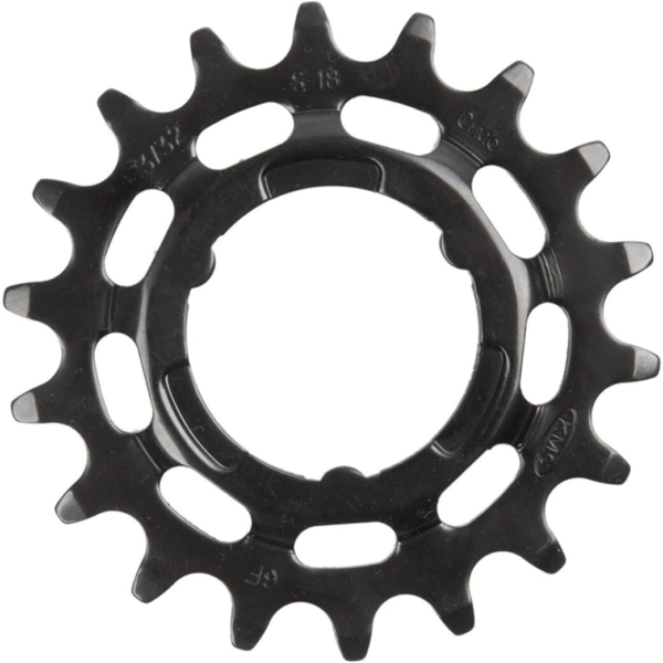 Kmc tandwiel 19T R Shim 3/32 Zwart