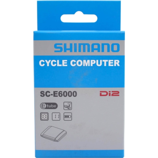 Shimano FIETS COMPUTER, SC-E6000 STEPS DISPLAY ONLY GRIJS