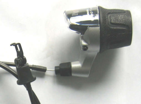 Sram GRIP SHIFT I-MOT 3V KPL (1600) Z/GREEP Zilver/Zwart
