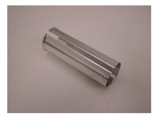 Merkloos ZADELPENVULBUS ALM 27.2-29.2 80MM ZILVER