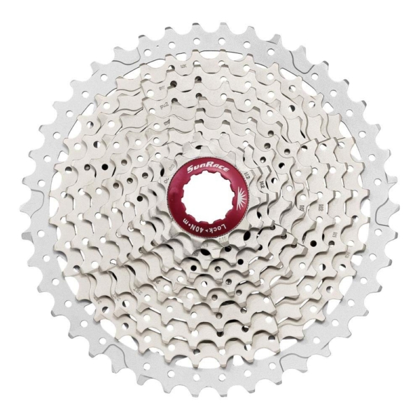 Sunrace cassette 10v 11/32 Zilver