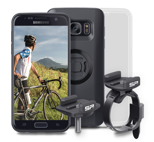 Sp Connect TELEFOONHOUDER SP BIKE BUNDLE SAMSUNG S7 Zwart