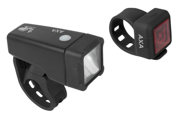 Axa verl set Niteline T1 batt Zwart - Afbeelding 4