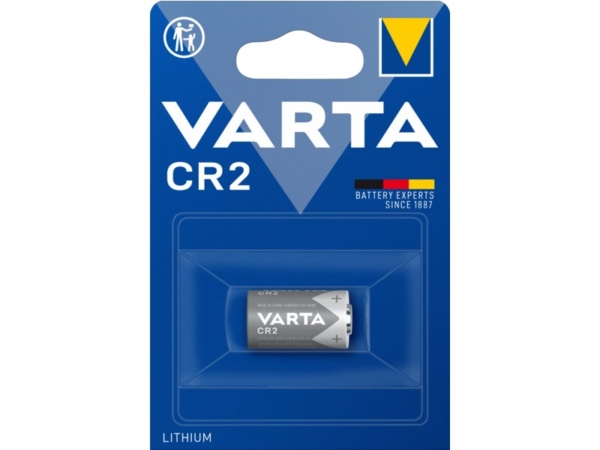Varta batt CR2 Lithium 3V Grijs