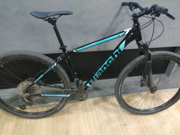 Bianchi MAGMA 9.S Zwart Groen Heren 2022