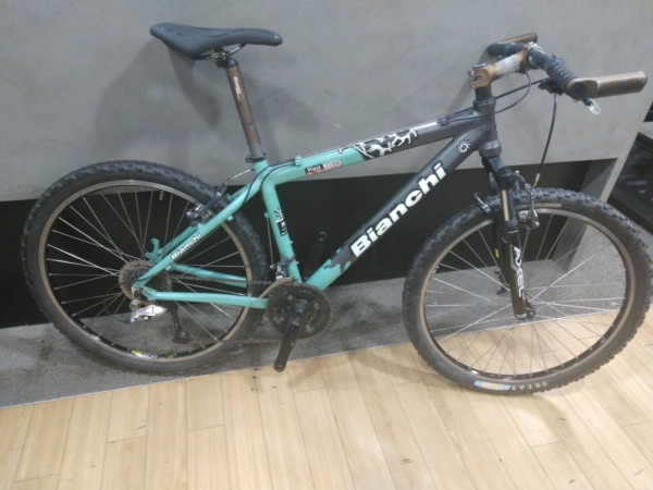 Bianchi Mutt 7000 Zwart/groen Heren 2015-45 cm